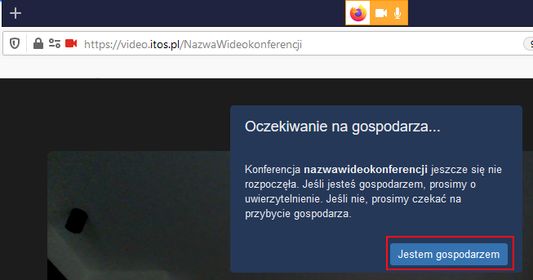 Oczekiwanie na gospodarza